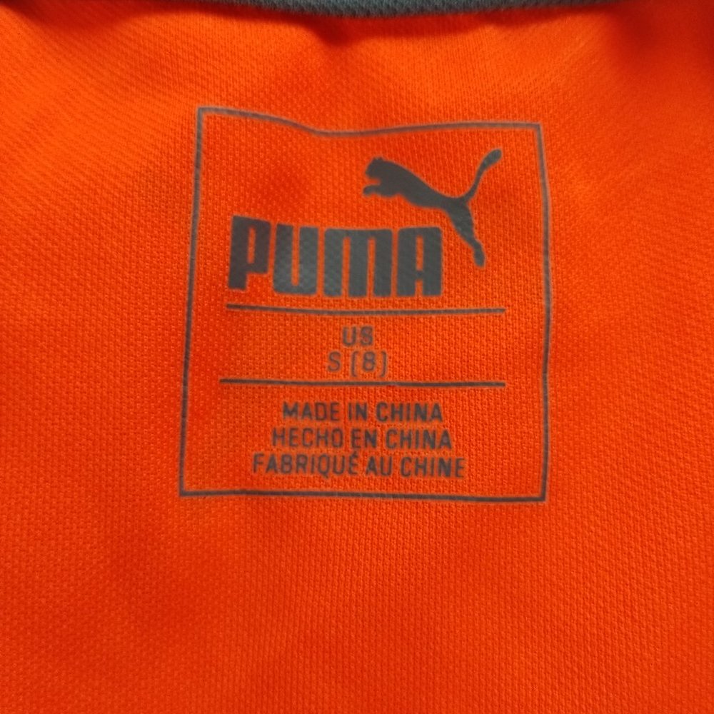 Puma Neon Orange Long Sleeve - Picture 4 of 5
